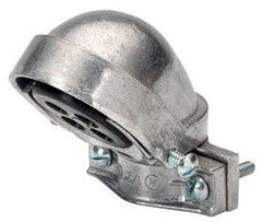 Bridgeport 1255 Entrance Cap, Clamp-On, Aluminum, Size 1 1/2 Inch