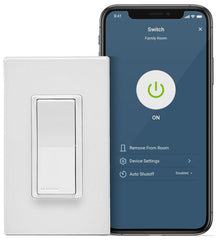 Leviton DW15S-1BZ Decora Smart Wi-Fi Switch, 15A