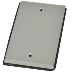 Mars Motors & Armatures 85950 1-Gang, Vertical Mount Position, Blank, Weatherproof Outlet Box Cover