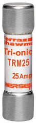 Mersen TRM25 Midget Fuse Time Delay 25 AMP - 250 VAC