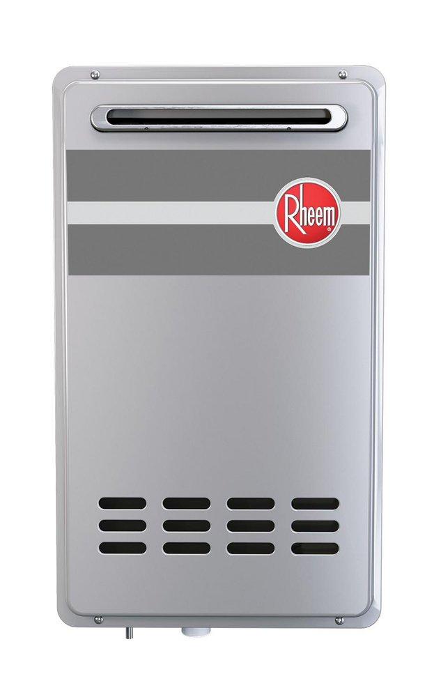 Rheem RTG-84XLN-1 Mid Efficiency 8.4 GPM Outdoor Natural Gas EcoNet Enabled Tankless Water Heater