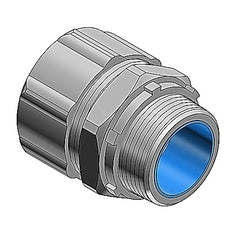 Thomas & Betts 5334-TB 1 Inch Straight Steel Insulated Liquidtight Connector