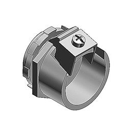 Thomas & Betts 302-TB Metal-Clad and Armored Cable Fitting Straight Trade Size 1/8 Inch Knockout Size 1/2 Inch Cable Range 0.670 to 0.920 Inch