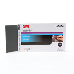 3M 7000028329 Wetordry Waterproof Abrasive Sheet P1500 9 in x 5-1/2 in