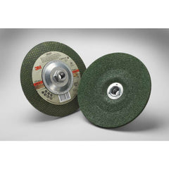 3M 7010359976 Green Corps Depressed Center Wheel, 36, 4-1/2 in x 1/4 in x 5/8-11 Internal