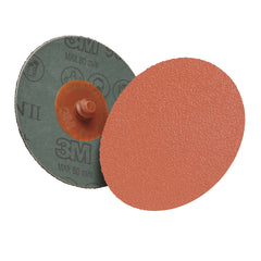 3M 7100050304 Cubitron II Close Coated Fibre Disc, 3 in Dia Disc, 36+ Grit, Extra Coarse Grade, TR Attachment