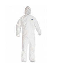 KleenGuard 44324 A40 Liquid/Particle Protection Coverall, Elastic Wrists, Ankles & Hood