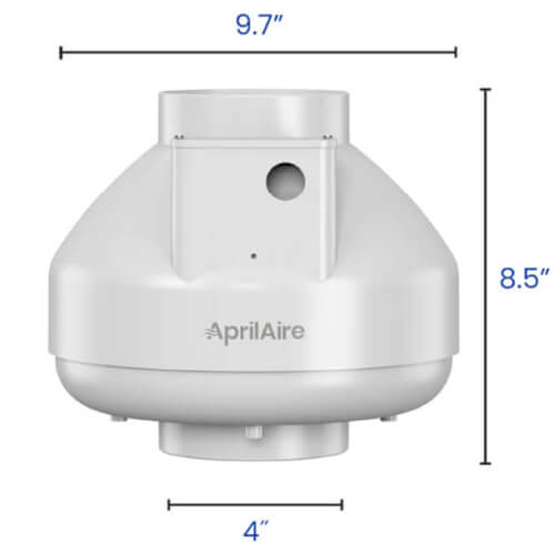 Aprilaire ARN15F Radon Mitigation Fan 4 Fan Duct Diameter Replacement MPN 2130