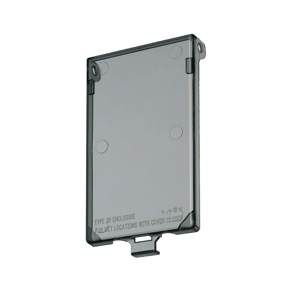 Arlington DBVC Single Gang Vertical Clear Replacement Cover 1 Gang