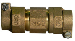 A.Y. McDonald 5130-001 1 in. Compression Brass Coupling