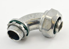 Bridgeport 470-LT2 Connector, Liquid Tight, Cast Zinc, Size 1/2 Inch