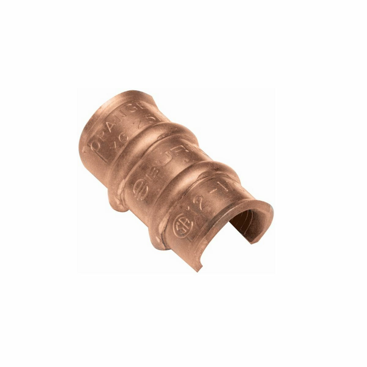 BURNDY YC2L12 Copper Compression C Tap, Thin Wall, 4 AWG (Run), 4 AWG (Tap)