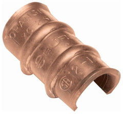 BURNDY YC2L12 Copper Compression C Tap, Thin Wall, 4 AWG (Run), 4 AWG (Tap)