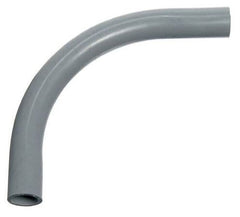 Carlon UA9HL Schedule 40 Elbow 3 Inches Bend Radius 48 Inches Bend Angle 90 Degrees