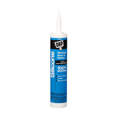 DAP 7079808646 Window and Door 100% Silicone Rubber Sealant 10.1 Ounce