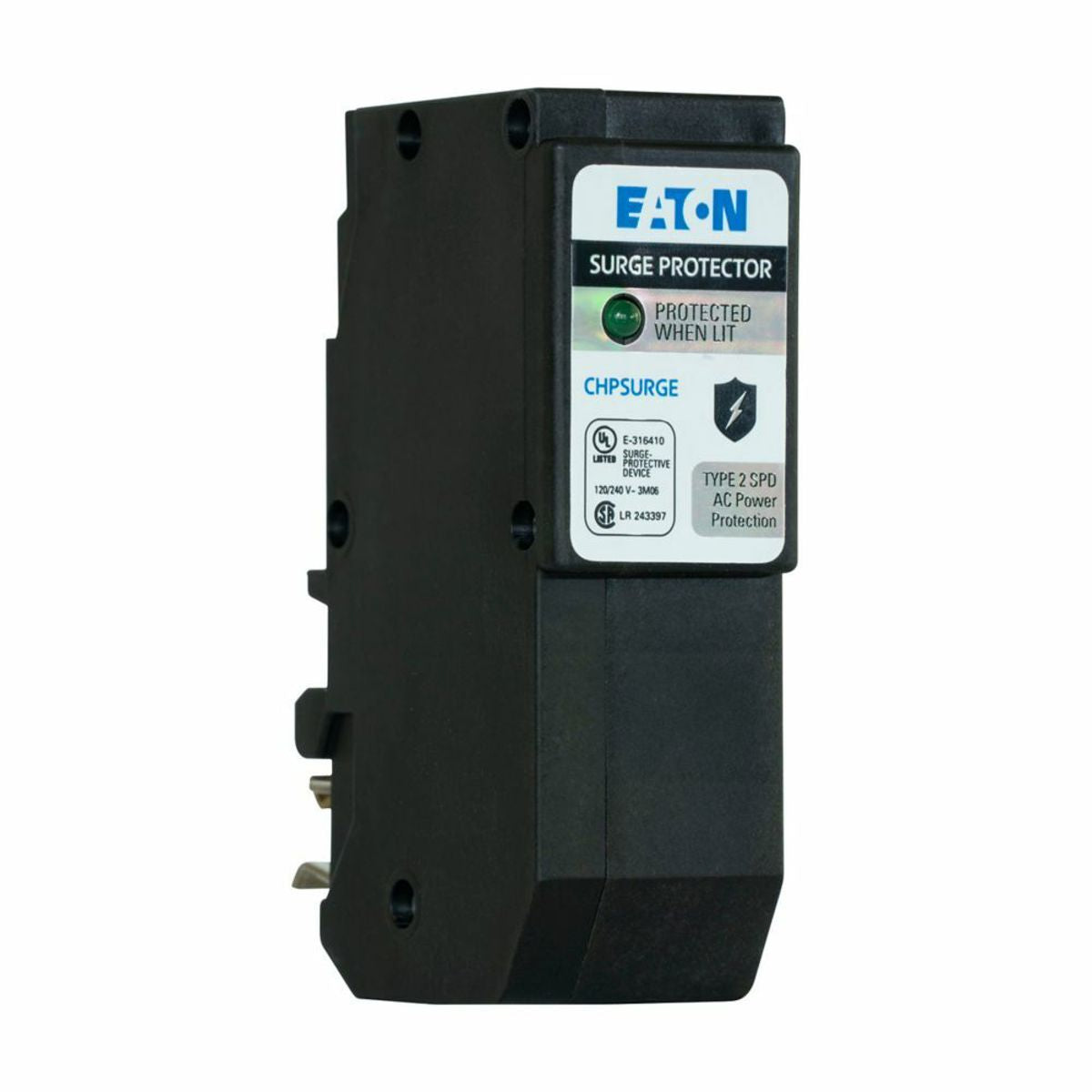 Eaton CHPSURGE Protective Device Two Pole Plug-On Neutral Surge Protective Device