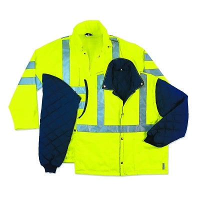 Ergodyne 24384 GLoWEAR 8385 Class 3 4-In-1 Thermal Jackets