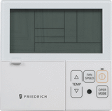 Friedrich DWC1 Thermostat Wired 7-Day Fully Programmable for Ductless