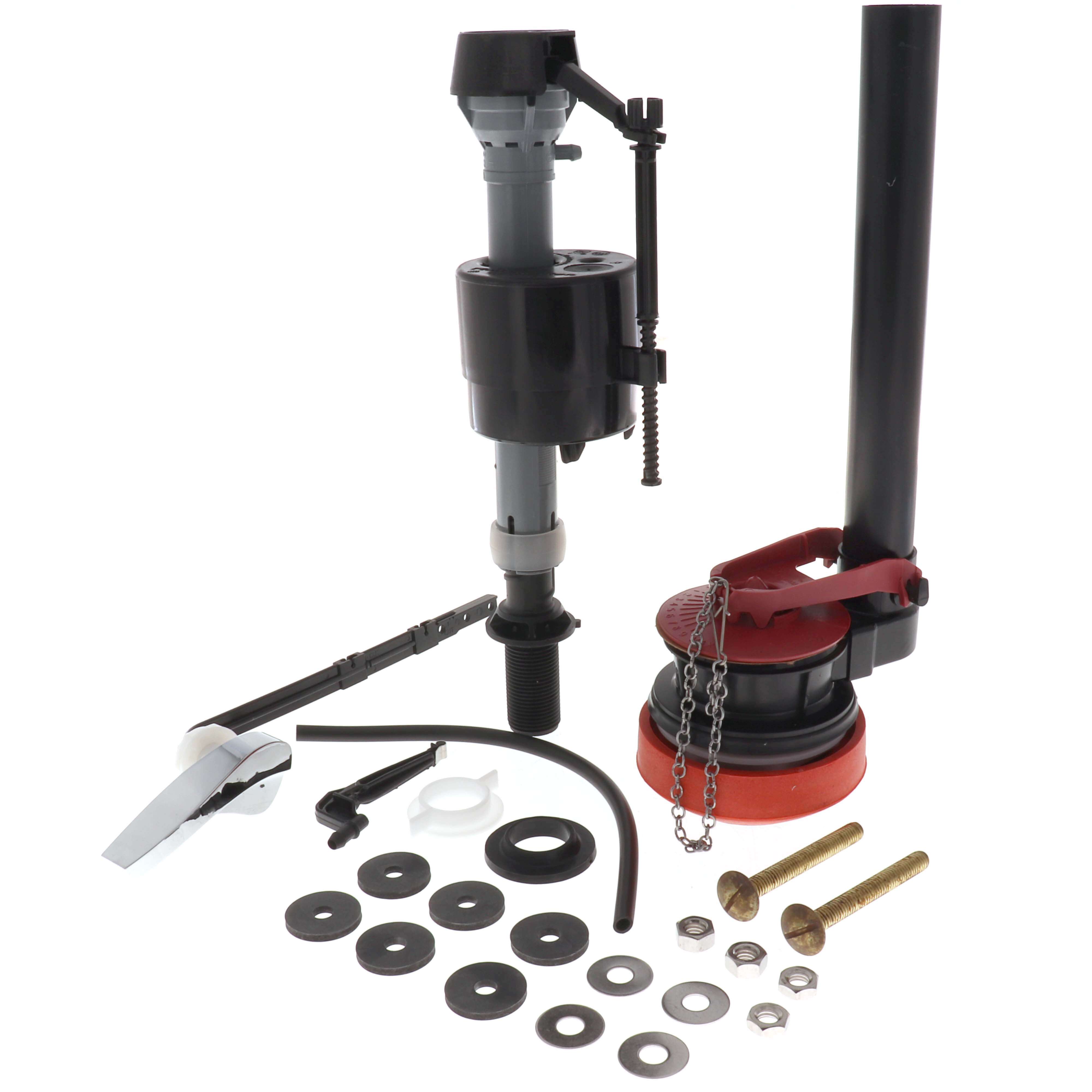 Fluidmaster 400AKRP10 Plastic Toilet Repair Kit in Black