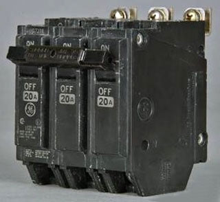 General Electric THHQB32100 Bolt-On Circuit Breaker 100A 3P 22K