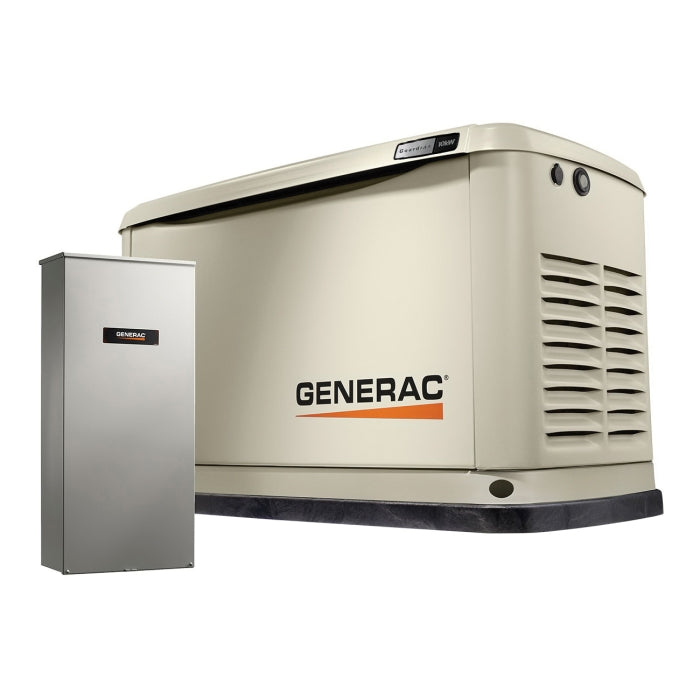 Generac 7172 Guardian Home Backup Generator 10 kW 240 V 16 Circuit Transfer Switch