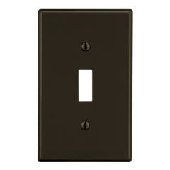 Hubbell Wiring Device-Kellems P1 Wallplate Power Standard Size