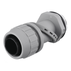 Hubbell PS0759NGY 3/4 Inch Gray Male Non-Metallic Liquidtight Conduit