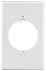 Hubbell P724W Hubbell Wallplate, 1-G, 2.15 Opening, WH