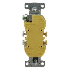 Hubbell RR15SITR Wiring Device-Kellems 1-Phase Duplex Standard Traditional Tamper-Resistant Screw Mount 125 VAC 15 A 5-15R