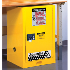 Justrite 891220 Sure-Grip Countertop & Compact Safety Cabinets for Flammables