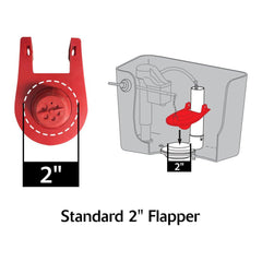 Lavelle Industries 100BP Korky 2 in. Flapper