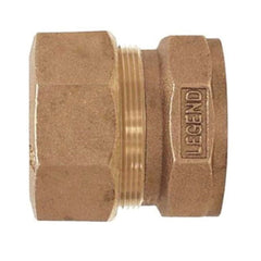 Legend 313-178NL Coupling Lead Free Bronze T-4355NL 2 Inch Compression Copper Tube Size x Female