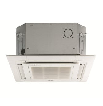 LG LCN128HV4 Four-Way Ceiling Cassette Standard Inverter Heat Pump, Indoor, Single / Multi Zone, 19.4 SEER, 10.4 HSPF, 11,100 / 12,000 BTUH Cool, 14,000 / 13,800 BTUH Heat