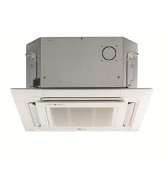 LG LCN128HV4 Four-Way Ceiling Cassette Standard Inverter Heat Pump, Indoor, Single / Multi Zone, 19.4 SEER, 10.4 HSPF, 11,100 / 12,000 BTUH Cool, 14,000 / 13,800 BTUH Heat