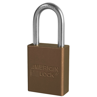 Master Lock A1106KABRN Series A1106 Aluminum Rekeyable Padlock 1-1/2 in