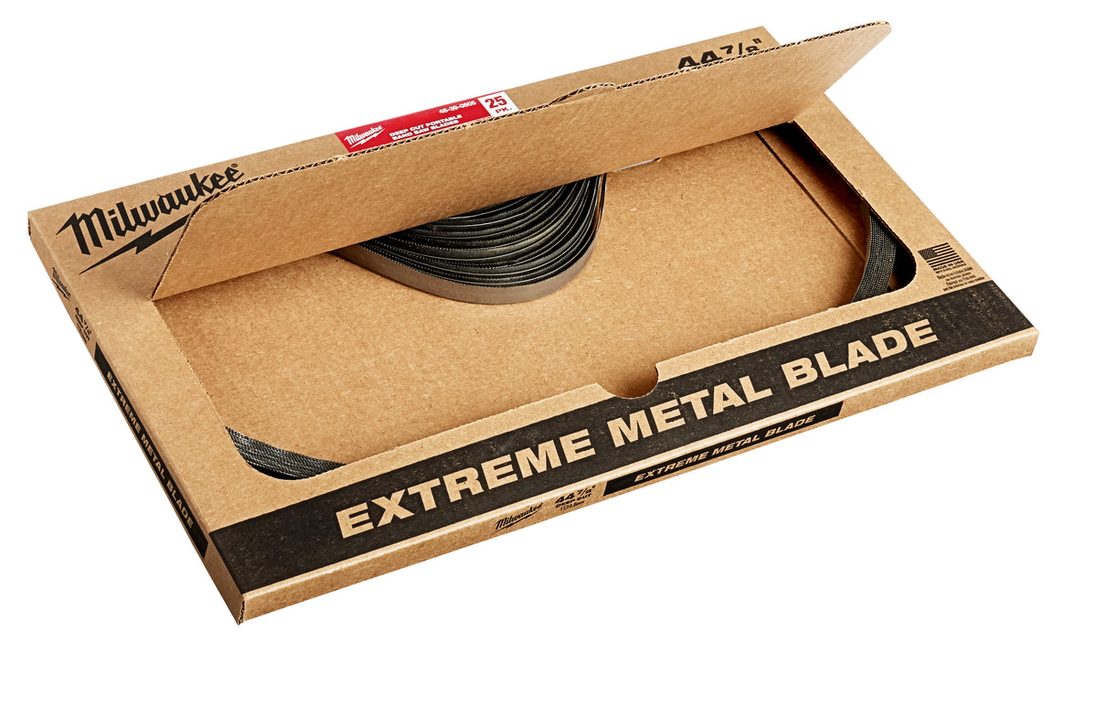 Milwaukee 48-39-0605 Extreme Thick Metal Band Saw Blade 25 Pack