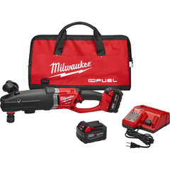 Milwaukee 2711-22 M18 FUEL Super Hawg Right Angle Drill Kit w/ QUIK-LOK