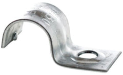 Minerallac 160 Jiffy Clip, One Hole Strap, Fits 1 Rigid/IMC Conduit & SER 4/0, Zinc Plated