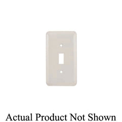 Mulberry 76101 Princess Wallplate 1G White Semi-Gloss