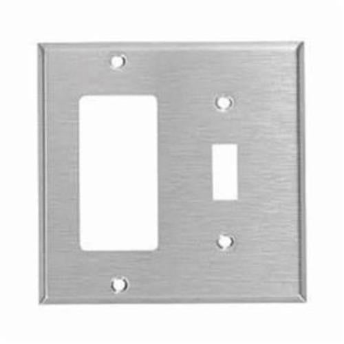 Mulberry 97432 2G SAT-SS .030 STD SQ SW & BLOCK PLATE