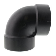 NIBCO I053700 DWV Vent Elbow 90 Deg 4 in Nominal Hub ABS