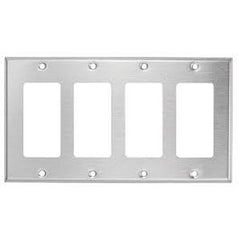 Mulberry 97404 4G SAT-SS Standard Size Wallplate