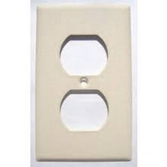 Mulberry 99101 Standard Receptacle Wallplate, 1 Gang, 4-1/2 in H x 2-3/4 in W