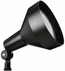 RAB H101B BLK BELL SHAPED FLOO 150 Watt 5-5/8 Inch Diameter x 7 Inch Length