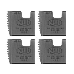 Reed 05608 R12+ Segmental Die, 3/4 in NPT Thread, Right Hand Thread, 4 Pieces, HSS