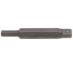 Rheem 10550 Refrigeration Wrench Hex Key Inserts - 3/16 (1/4 square drive)