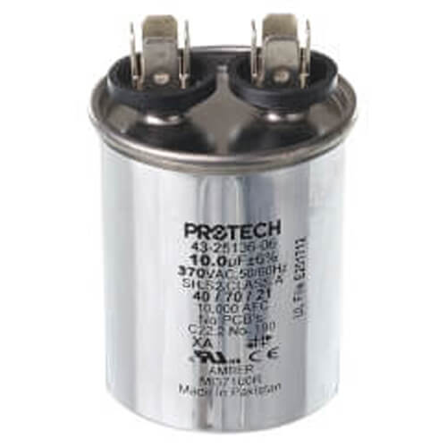 Rheem 43-25136-06 Capacitor - 10/370 Single Round