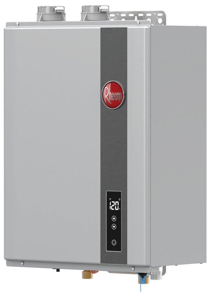 Rheem RTGH-90DVLP-3 RTGH Series 180 MBH Indoor Condensing Propane Gas Tankless Water Heater