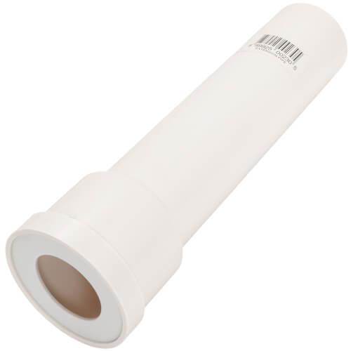 Saniflo 030 PVC Extension Pipe, For Hiding Pump Behind Wall in Saniflo Toilet Systems