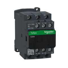 Schneider Electric LC1D09BL Square D 600 VAC 9 Amp 3-Pole 1NO 1NC Screw Terminal Full Voltage Non-Reversing IEC Contactor